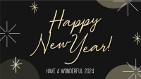 Wonderful New Year Welcome YouTube Video Image Preview