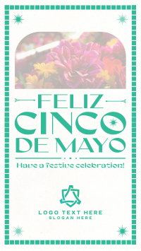 Cinco De Mayo Typography Facebook Story