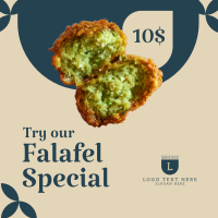 New Falafel Special Instagram Post Design