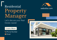 Property Management Specialist Postcard