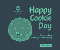 Happy Cookie Facebook Post