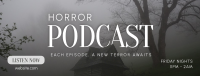 Horror Podcast Facebook Cover