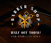 The Backyard Barbershop Facebook Post