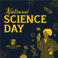 Science is Magic! Instagram Post Design