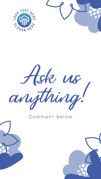 Floral Minimalist Enquiry TikTok Video