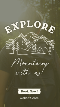 Explore Mountains TikTok Video