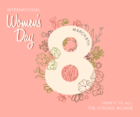 Women's Day Flowers Facebook Post