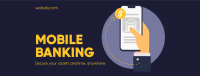 Mobile Banking Facebook Cover