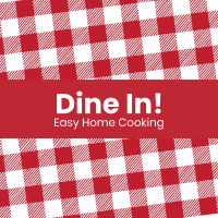 Dine In Instagram Post Design