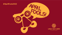 April Fools Clown Zoom Background