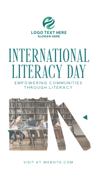 International Literacy Day Facebook Story