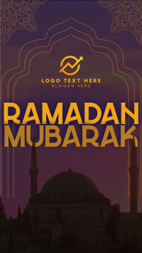 Traditional Ramadan Greeting Facebook Story