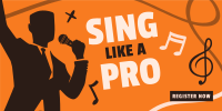 Sing Like a Pro Twitter Post