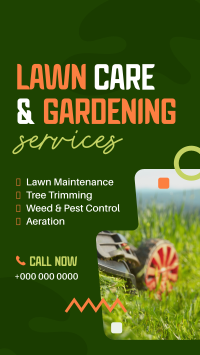Lawn Care & Gardening Facebook Story