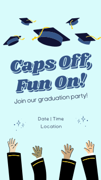 Caps Off Fun On Graduation Party Instagram Reel