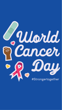 Cancer Day Stickers Instagram Story