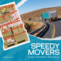 Speedy Movers Linkedin Post