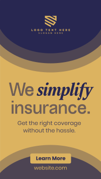 Minimalist Insurance Coverage TikTok Video