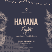 Havana Nights Instagram Post
