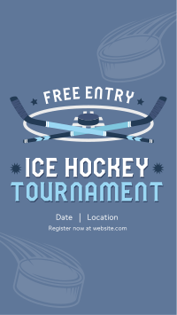 Ice Hockey Tournament TikTok Video