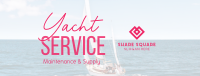 Yacht Maintenance Service Facebook Cover