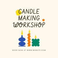 Candle Workshop Instagram Post