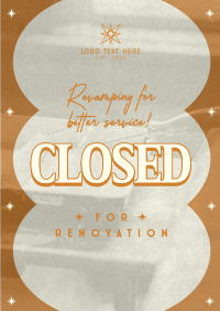 Minimalist Closed Remodeling Flyer