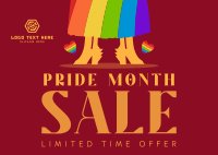 Pride Clearance Sale Postcard