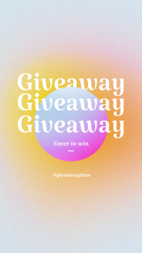 Giveaway Enter To Win Instagram Story