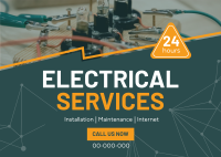 Anytime Electrical Solutions Postcard