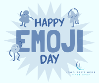 Happy Emoji Day Facebook Post