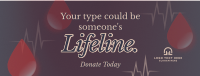 Donate Blood Campaign Facebook Cover