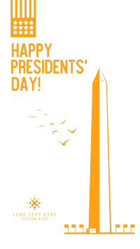 Presidents Day Obelisk  Facebook Story Image Preview