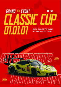 Motorsport Flyer example 3