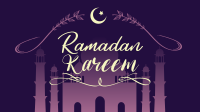 Ramadan Mosque Greeting YouTube Video