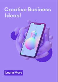 Creative Business Ideas Flyer