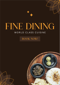 Fine Dining Flyer