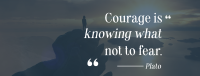 Manifest Courage Facebook Cover