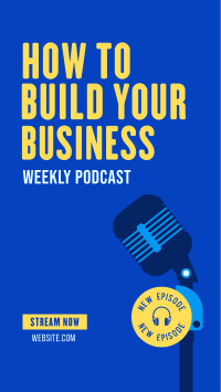 Building Business Podcast Facebook Story