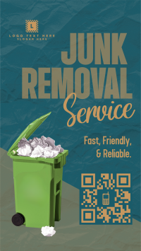 Junk Removal Service Instagram Story