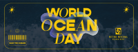 Y2K Ocean Day Facebook Cover Image Preview