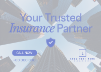 Insurance Partner Postcard Design