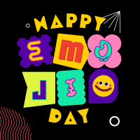 Playful Emoji Day Instagram Post