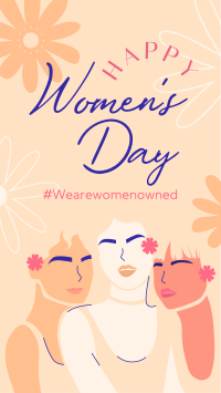 Happy Women's Day Facebook Story