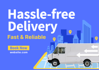 Reliable Delivery Service Postcard