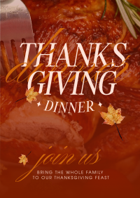 Thanksgiving Feast Poster
