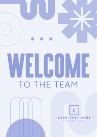 Corporate Welcome Greeting Poster