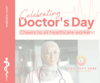 Celebrating Doctor's Day Facebook Post