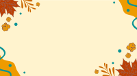 Sunset Thanksgiving Zoom Background