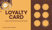 Loyalty Card Business Card example 4